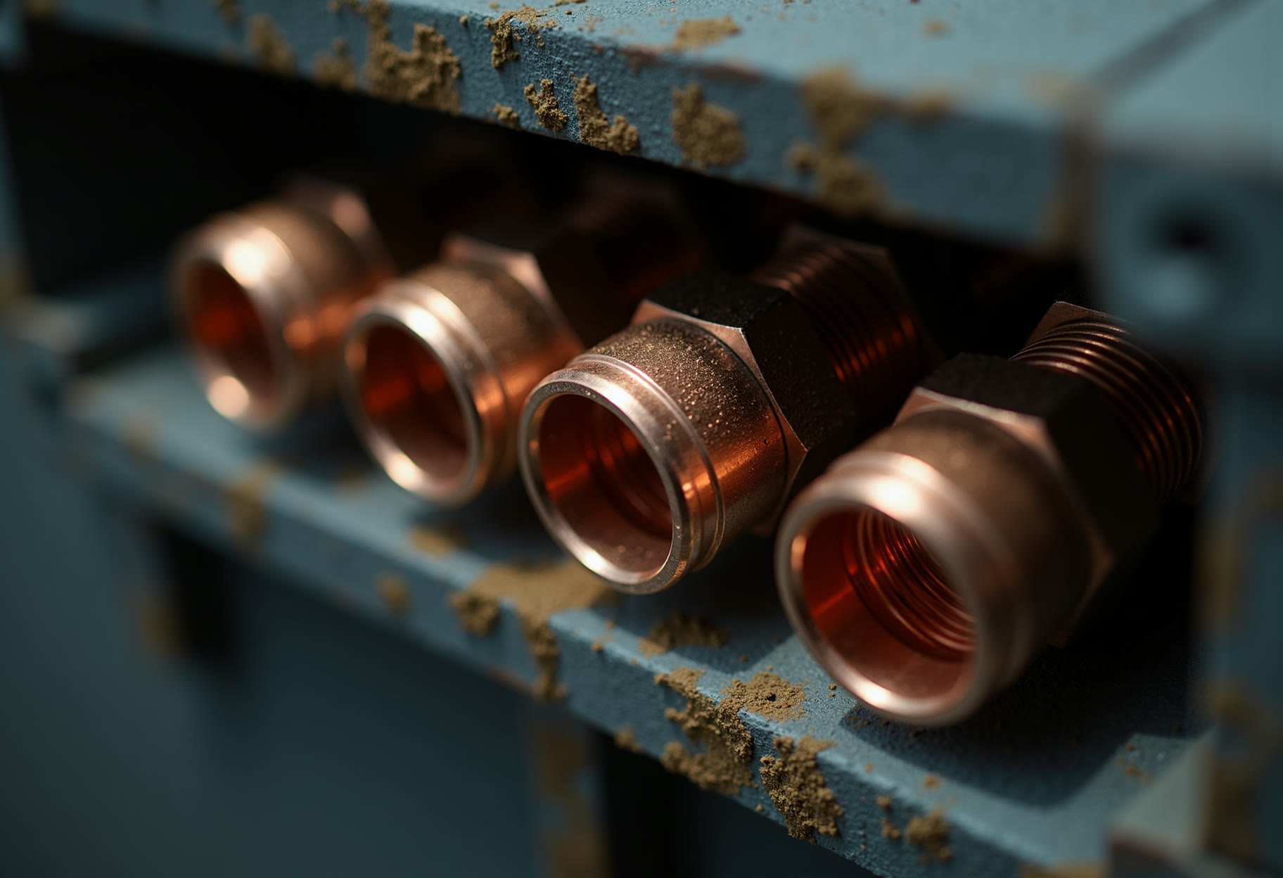Copper pigtail remediation in a Piedmont junction box